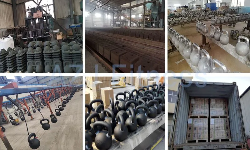 Professional Vinyl Coated Kettlebells Free Weights Manufacturer