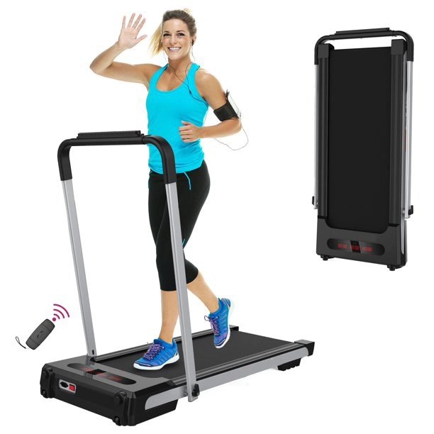 Partner ODM 2 in 1 Electric Folding Treadmill Smart Fitness Running Machine Treadmill Under Desk Small Electric Treadmill Wholesale