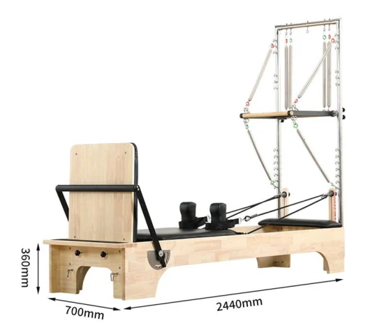 2022 Vendita calda Syt Vendita calda Uso domestico Macchina professionale Pilates Letto Allenamento Yoga Esercizio Stretch Attrezzatura Fitness Pilates