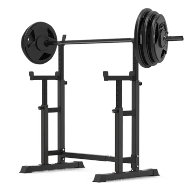 Supporto per squat Supporto per bilanciere Supporto per panca per panca Supporto per manubri regolabile per palestra domestica Tc-P010