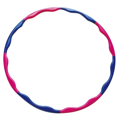 Hula Hoop da massaggio colorato in PP da 90 cm, 8 pezzi, per sport e gioco